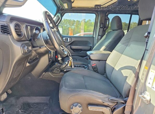 1C4HJXDG8KW598063 2019 JEEP WRANGLER Gray Առջևի վահանակի տեսք