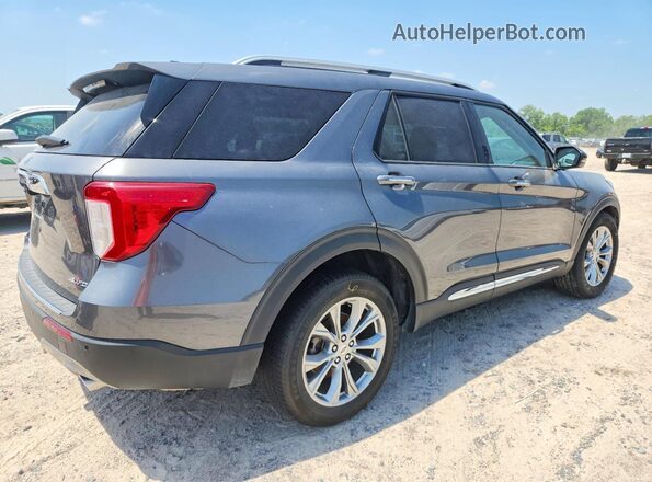1FMSK8FH0PGA59903 2023 FORD EXPLORER Серый Задняя правая четверть