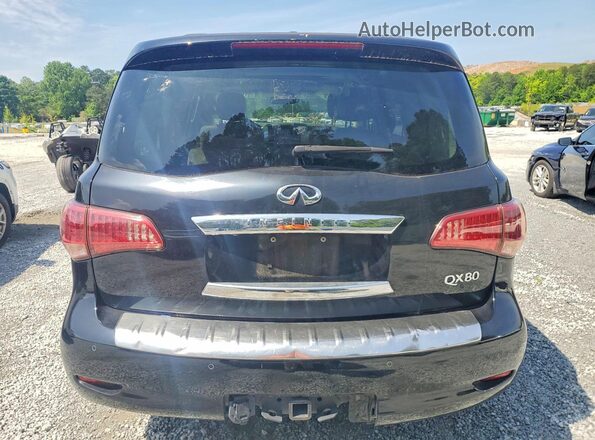 JN8AZ2NF7G9613570 2016 INFINITI QX80 Черный Вид салона спереди