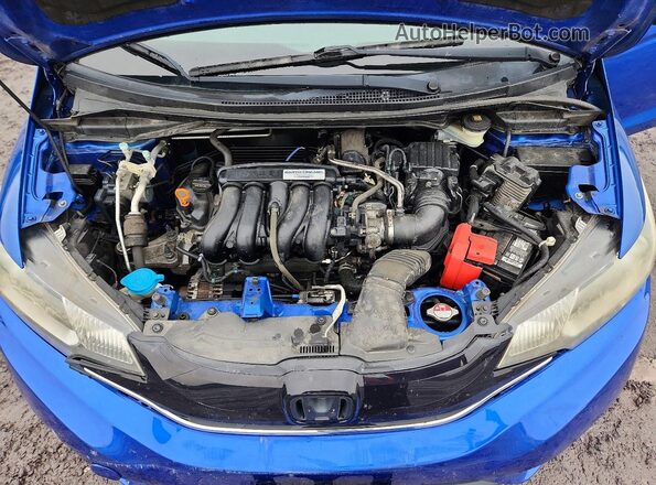 JHMGK5H79GS015729 2016 HONDA FIT Blue Շարժիչի բաժամունքի տեսք