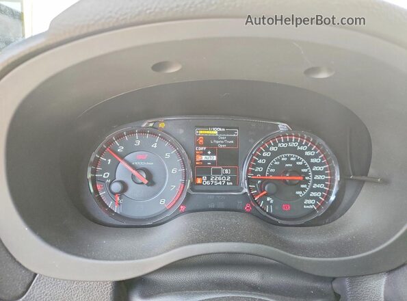 JF1VA2W66J9819236 2018 SUBARU WRX White Հետևի նստատեղերի տեսք