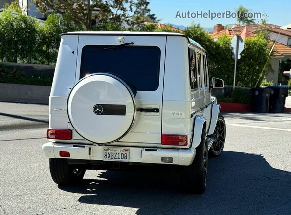 WDCYC7DF2HX272208 2017 MERCEDES-BENZ G-CLASS Белый Вид спереди