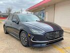 2021 Hyundai Sonata Hybrid Black vin: KMHL54JJXMA024170