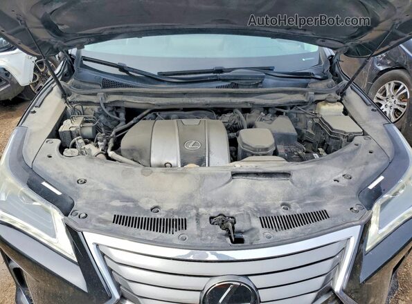 2T2ZZMCA0GC021659 2016 LEXUS RX Black Widok komory silnika