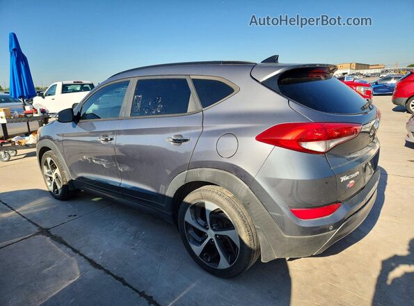 KM8J33A23GU239506 2016 HYUNDAI TUCSON Gray Trasero derecho