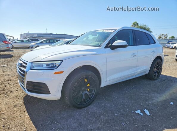WA1ANAFY5J2135550 2018 AUDI Q5 Белый Задняя левая четверть