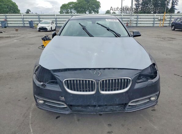 WBA5B1C53GG130446 2016 BMW 5 SERIES Silver Widok z tyłu