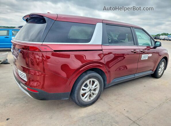 KNDNB4H34R6389418 2024 KIA CARNIVAL Красный Передняя правая четверть