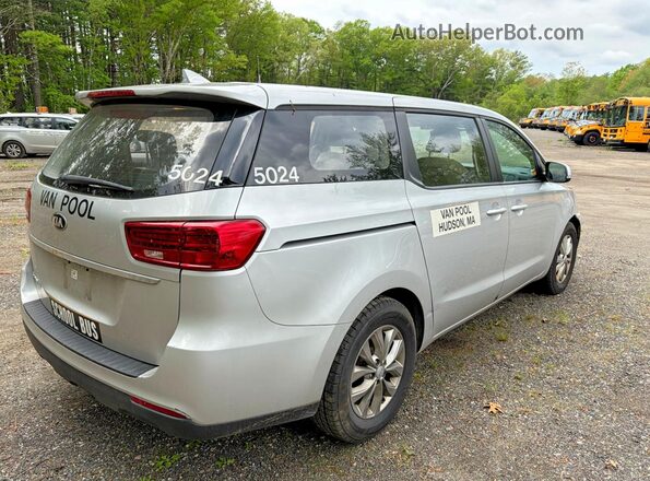 KNDMA5C17K6559206 2019 KIA SEDONA Серый Вид спереди