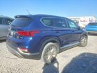 2019 Hyundai Santa Fe Se Blue vin: 5NMS2CAD6KH010976