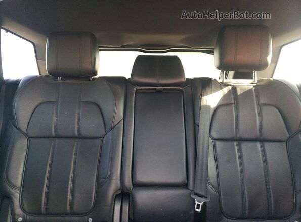 SALWR2VF0GA545184 2016 LAND ROVER RANGE Black Widok wnętrza z tyłu