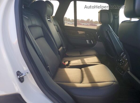 SALGS2RE9JA383721 2018 LAND ROVER RANGE ROVER White Engine compartment view
