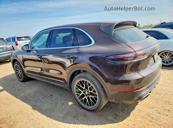 WP1AA2AYXKDA04052 2019 PORSCHE CAYENNE Burgundy Rear right