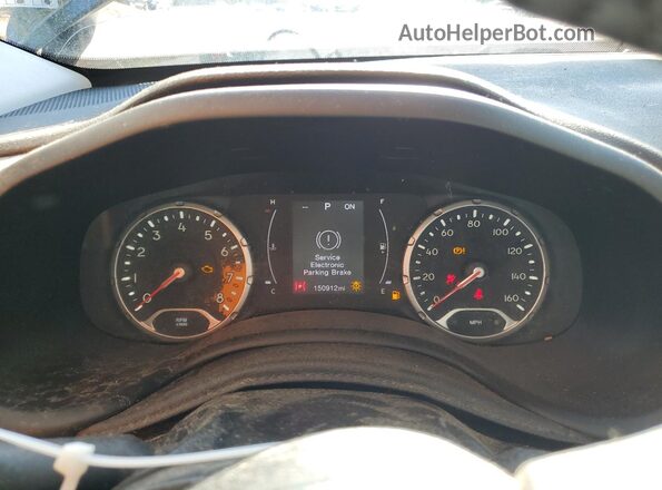 ZACCJABBXHPF59852 2017 JEEP RENEGADE Black Widok tylnych siedzeń