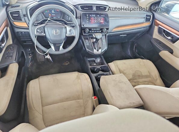 5J6RW2H56HL025667 2017 HONDA CR-V Желто-коричневый Вид щитка приборов