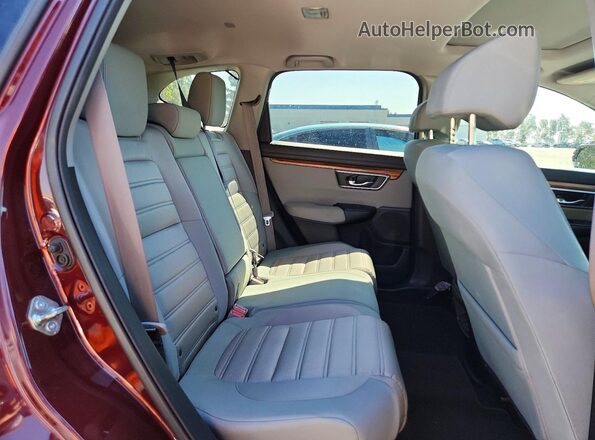 7FARW1H51HE047485 2017 HONDA CRV Бордовый Вид задней части салона