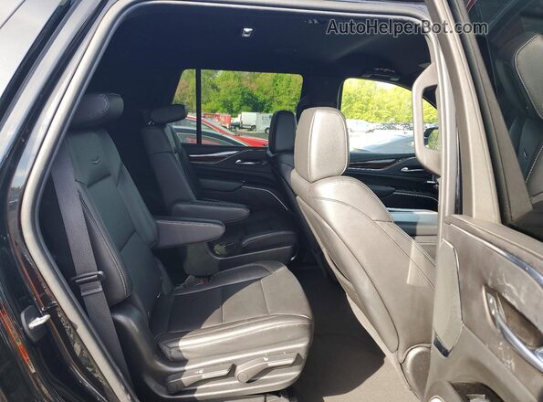 1GYS4AKLXMR325132 2021 CADILLAC ESCALADE Черный Вид подкапотного пространства