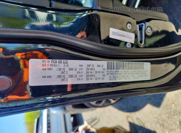 3C4NJDCB7JT315292 2018 JEEP COMPASS Черный Панорамный вид салона 360°