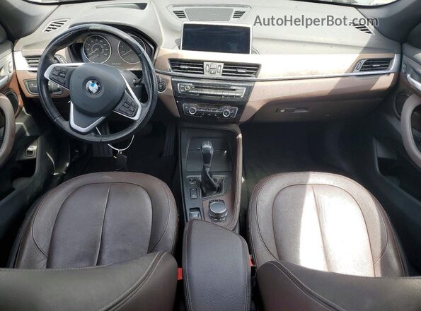 WBXHT3Z37H4A56438 2017 BMW X1 Черный Вид щитка приборов