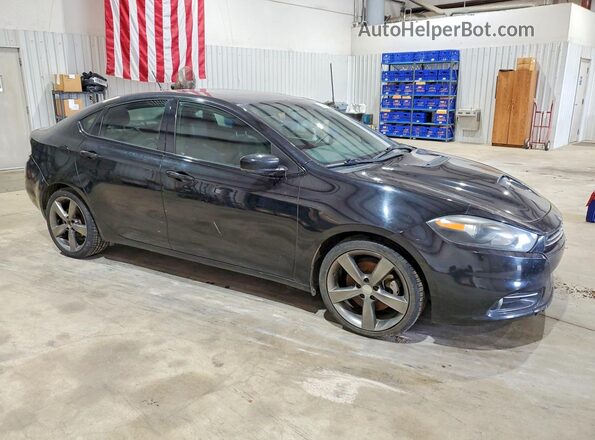 1C3CDFEB8GD644061 2016 DODGE DART Black Вид спереду