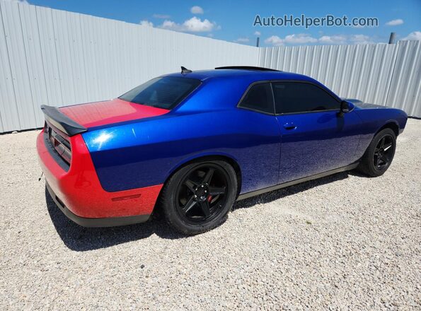 2C3CDZBT5JH205019 2018 DODGE CHALLENGER Blue 
