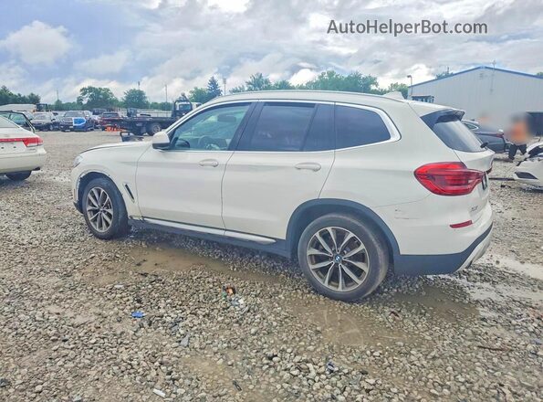 5UXTR9C57KLR03728 2019 BMW X3 White უკანა მარჯვენა