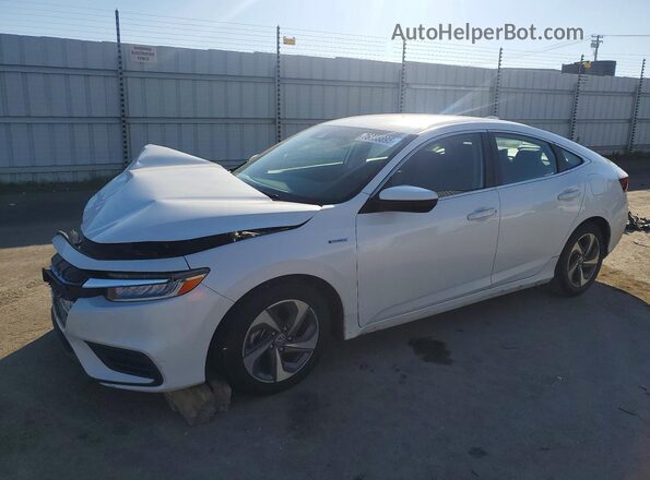 19XZE4F16KE020991 2019 HONDA INSIGHT Белый Задняя левая четверть