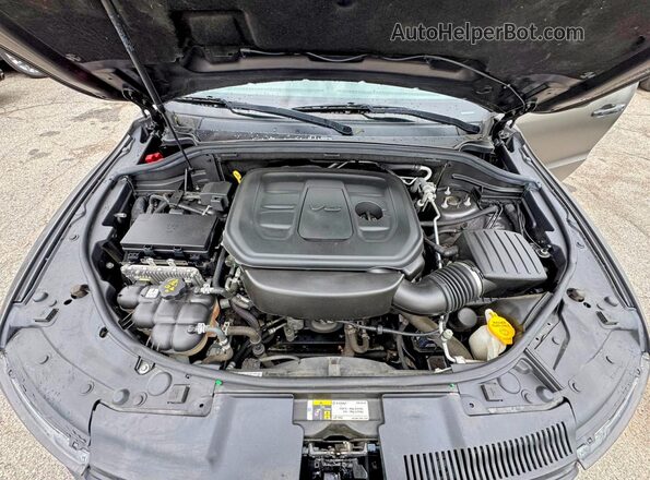1C4RDJDG9KC733965 2019 DODGE DURANGO Угольный Вид салона спереди