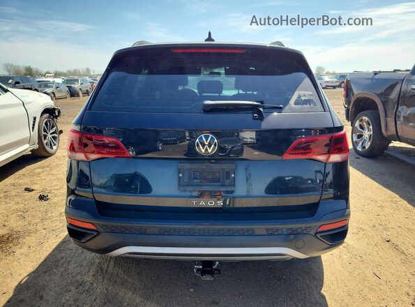3VVCX7B28NM013021 2022 VOLKSWAGEN TAOS Черный Вид салона спереди