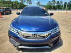 2016 Honda Accord Exl Blue vin: 1HGCR3F86GA035651