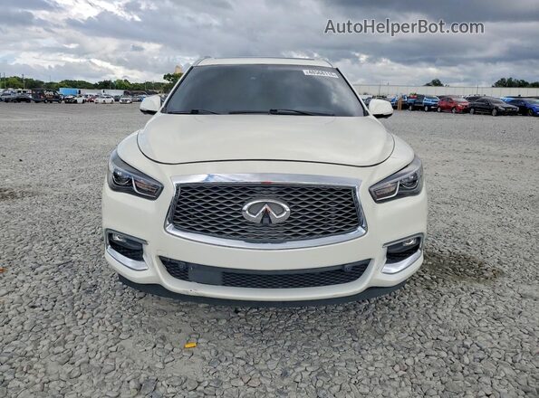 5N1DL0MM0KC533792 2019 INFINITI QX60 White Հետևի տեսք