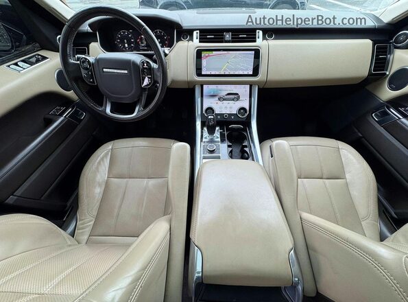 SALWR2RV3KA828527 2019 LAND ROVER RANGE Черный Вид щитка приборов