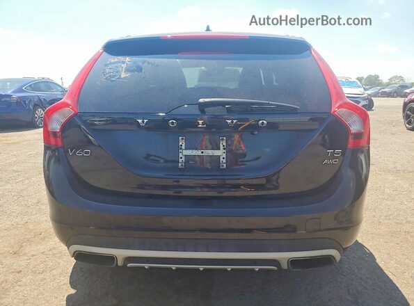 YV440MWK4J2052882 2018 VOLVO V60 Черный Вид салона спереди
