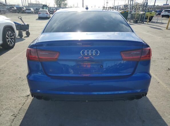WAUHFAFC4HN043101 2017 AUDI S6 Синий Вид салона спереди