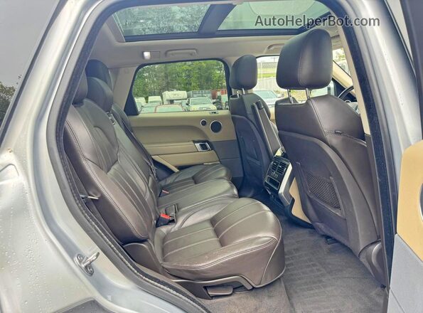 SALWR2FK1HA128878 2017 LAND ROVER RANGE ROVER Silver Vista del salpicadero