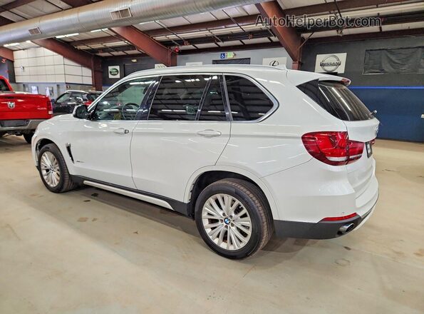 5UXKR0C54G0P26703 2016 BMW X5 Белый Задняя правая четверть
