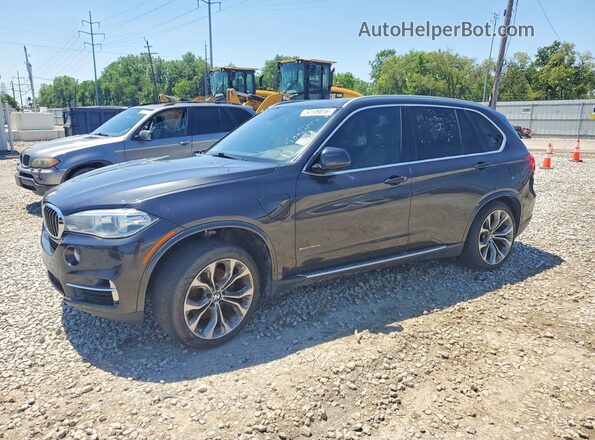 5UXKT0C5XG0S75326 2016 BMW X5 Черный Передняя левая четверть