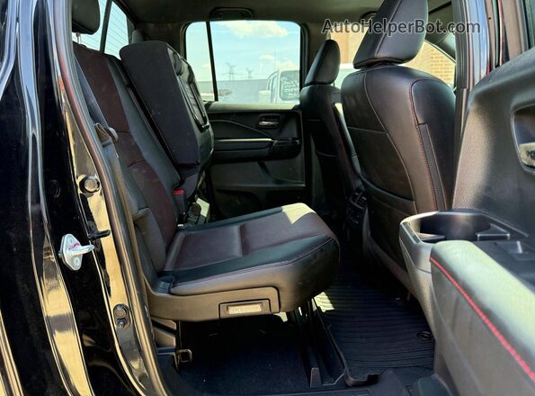 5FPYK3F80NB50 2022 HONDA RIDGELINE Черный Вид салона спереди