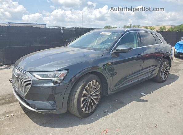 WA1VAAGE8KB025000 2019 AUDI E-TRON Серый Задняя левая четверть