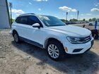 2019 Volkswagen Tiguan S White vin: 3VV0B7AX5KM046441