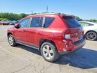 2016 Jeep Compass Latitude Темно-бордовый vin: 1C4NJDEB1GD631010