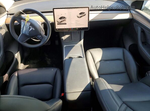 7SAYGDEE5PF866981 2023 TESLA MODEL Белый Вид щитка приборов
