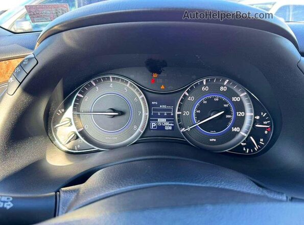 JN8AZ2NEXH9153801 2017 INFINITI QX80 Синий Вид щитка приборов