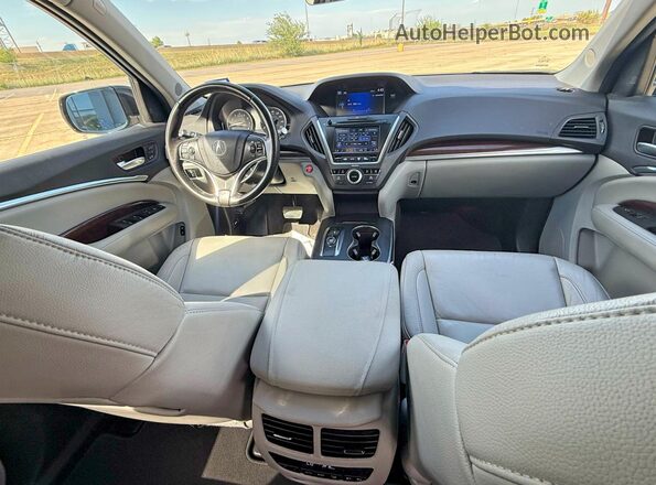 5FRYD4H47GB018317 2016 ACURA MDX Серый Вид задних сидений