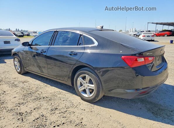 1G1ZC5ST0LF126324 2020 CHEVROLET MALIBU Черный Задняя левая четверть
