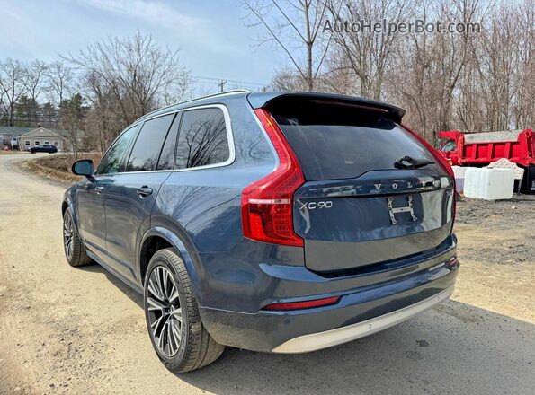 YV4A22PK7N1808426 2022 VOLVO XC90 Синий Передняя правая четверть