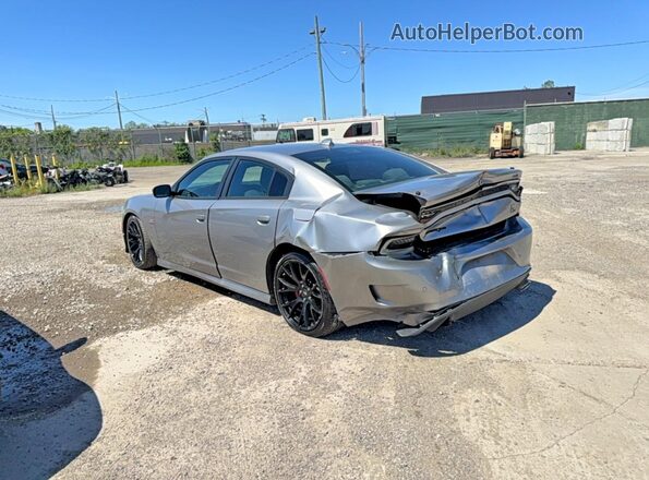 2C3CDXGJ7JH253164 2018 DODGE CHARGER Gray წინა მარჯვენა