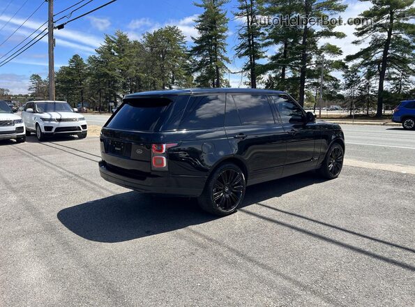 SALGS5RE3KA561190 2019 LAND ROVER RANGE Black Передня права чверть