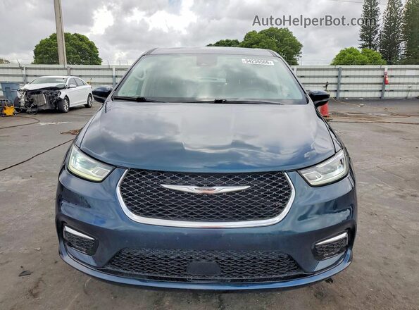 2C4RC1BG7PR533817 2023 CHRYSLER PACIFICA Синий Вид сзади