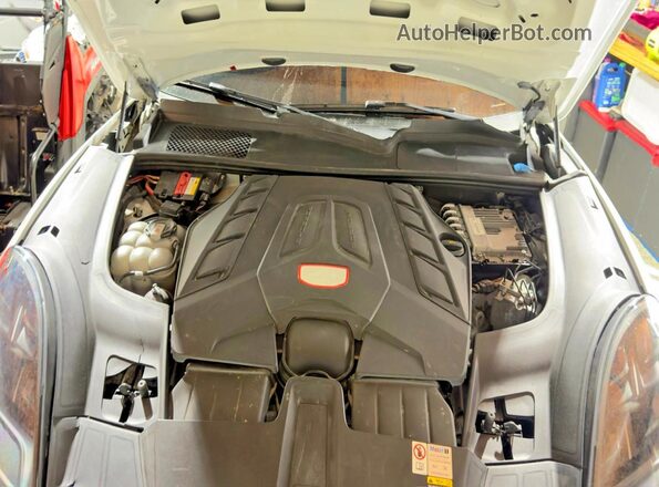 WP1BG2AY1NDA56239 2022 PORSCHE CAYENNE Белый Вид панели приборов